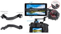 FeelWorld LUT6S 6 Inch HDR/3D LUT 2600nits 3G-SDI 4K HDMI Touch Screen On-Camera Monitor