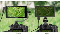 FeelWorld LUT6S 6 Inch HDR/3D LUT 2600nits 3G-SDI 4K HDMI Touch Screen On-Camera Monitor