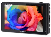 FeelWorld LUT6 6 Inch HDR/3D LUT 2600nits 4K HDMI Touch Screen On-Camera Monitor