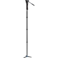Benro A48TDS4 Aluminum Video Monopod + S4 Fluid Head 