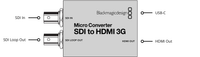Blackmagic Design Micro Converter SDI to HDMI 3G no PSU