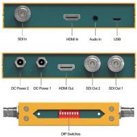 AVMATRIX SC2030 3G-SDI/HDMI Scaling Cross Converter