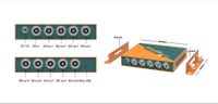 AVMATRIX SD1191 1x9 3G-SDI Reclocking Distribution Amplifier