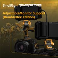 SmallRig Adjustable Monitor Support Compatible with ARRI 3/8''-16 Screws (BumbleBee Edition) 5520
