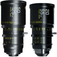 DZOFilm 50-125mm and 20-55mm T2.8 Pictor Zoom Lens Bundle with Case - PL/EF Mount