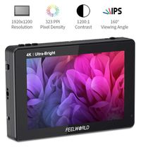 FeelWorld LUT7S PRO 7 Inch 3D LUT 2200nits 3G-SDI 4K HDMI Touch Screen On-Camera Monitor