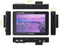 FeelWorld LUT7S PRO 7 Inch 3D LUT 2200nits 3G-SDI 4K HDMI Touch Screen On-Camera Monitor