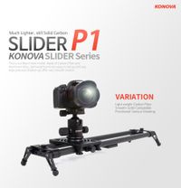 Konova P1 KMS S2 Motorized Carbon Camera Slider 100 cm + Parallax + Timelapse