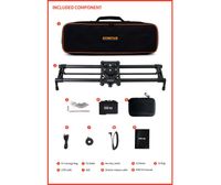 Konova P1 KMS-S3 Wireless Motorized Carbon Slider 60 cm + Parallax + Timelapse