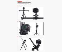 Konova P1 KMS-S3 Wireless Motorized Carbon Slider 60 cm + Parallax + Timelapse