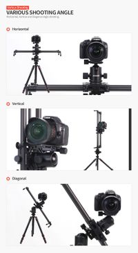 Konova P1 KMS-S3 Wireless Motorized Carbon Slider 120 cm + Parallax + Timelapse