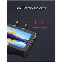 CVW Crystal Video Technology Swift Z 5.5inch HDMI 1080p Wireless TX/RX Dual-Monitor Kit 