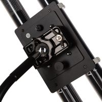 NanLite Pavotube Double Bank 2 T12 LED Tube Mount with Gooseneck and 5/8in Receiver HD-T12-2-BHG