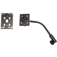 NanLite Pavotube Double Bank 2 T12 LED Tube Mount with Gooseneck and 5/8in Receiver HD-T12-2-BHG