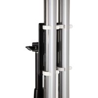 NanLite Pavotube Double Bank 2 T12 LED Tube Mount with Gooseneck and 5/8in Receiver HD-T12-2-BHG
