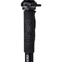 Benro A38FDS2PRO Aluminum Monopod - Flip Leg Locks - S2PRO Head - 3 Leg Base
