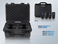 Sirui Mars 1.33x Anamorphic Lens Set for MFT (24mm T2.9, 35mm T2, 50mm T2, 75mm T2)