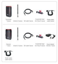 CVW Crystal Video Thunder V-Mount 1000m Wireless Video System 
