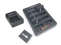 Eartec Multi-Port Charging Base with Adapter for 10 Batteries
