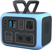 PowerOak Bluetti AC50S 500Wh/300W Solar Portable Power Station