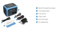 PowerOak Bluetti AC50S 500Wh/300W Solar Portable Power Station