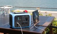 PowerOak Bluetti AC50S 500Wh/300W Solar Portable Power Station