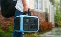 PowerOak Bluetti AC50S 500Wh/300W Solar Portable Power Station