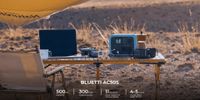 PowerOak Bluetti AC50S 500Wh/300W Solar Portable Power Station