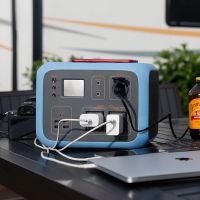 PowerOak Bluetti AC50S 500Wh/300W Solar Portable Power Station