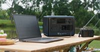 PowerOak Bluetti EB55 700W/537Wh LiFePO4 Solar Portable Power Station