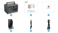 PowerOak Bluetti EB55 700W/537Wh LiFePO4 Solar Portable Power Station