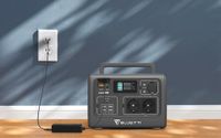 PowerOak Bluetti EB55 700W/537Wh LiFePO4 Solar Portable Power Station