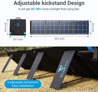 PowerOak Bluetti SP200 (PV200) 200W Foldable Solar Panel
