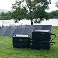 PowerOak Bluetti AC300 Solar Portable + Expandable Power Station 
