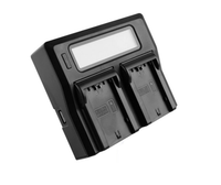 Digital Power Dual Slot Charger with LCD for NP-FZ100 Sony Batteries