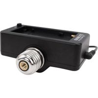 Nanlite PavoBulb Battery Adapter with E27 Head