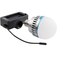 Nanlite PavoBulb Battery Adapter with E27 Head