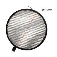 Nicefoto 18cm Honeycomb 60 degree Grid 6x6mm for Standard Reflector 