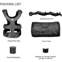 DigitalFoto THANOS-SE Universal Single-Handle Support Vest System for DJI RS 3 , RS 4 , RS 4 Pro & Other Gimbals