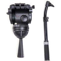 Miliboo M8L Broadcast Tripod Kit with M8 Fluid Head (Aluminum)