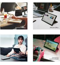 FeelWorld DH101 10.1 inch Portable External Monitor with Dual Full Function USB-C Ports