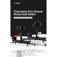 YC Onion Chocolate Pro Cheese Motorized Extendable Slider 52 cm - 78 cm