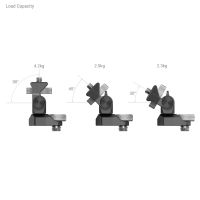 SmallRig Swivel and Tilt Adjustable Monitor Mount with ARRI-Style Mount 2903B