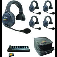 Eartec EVADE 5 Single Speaker Headsets Full Duplex Wireless Intercom System