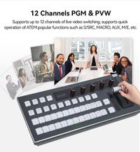 Kato Vision KT-KD50X Switchboard Control Panel (For ATEM Switcher / vMix Software) 