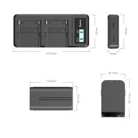 SmallRig NP-F970 Dual Battery and Charger Kit 3823