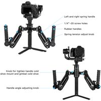 DigitalFoto DH04-RS2PRO Z-Axis Dual-Spring Handle Set - Ronin S/SC/RS3/RS3 PRO/RS 4 /RS 4 Pro /Crane 2S
