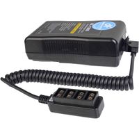 DigitalFoto VC02 D-Tap Breakout Adapter with 4 x D-Tap Ports (Coiled Cable)