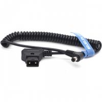 DigitalFoto AR45 12V D-Tap to DC2.5 Power Coiled Cable for Monitor / Recorder / Accessories (35cm-50cm)