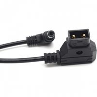 DigitalFoto AR45 12V D-Tap to DC2.5 Power Coiled Cable for Monitor / Recorder / Accessories (35cm-50cm)